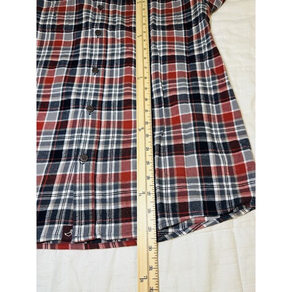 Alesbury 100%‎ Cotton Blue Plaid Button Up Shirt Regular Men's SIZE LARGE NWOT - Picture 8 of 11